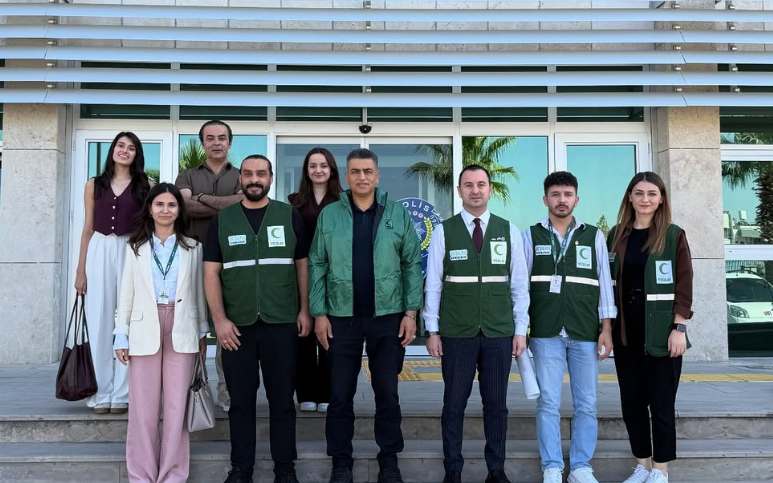 Yeşilay Osmaniye’den Kadirli Emniyet Müdürüne Teşekkür
