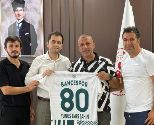 Bahçespor’dan Kaymakam Şahin’e Ziyaret