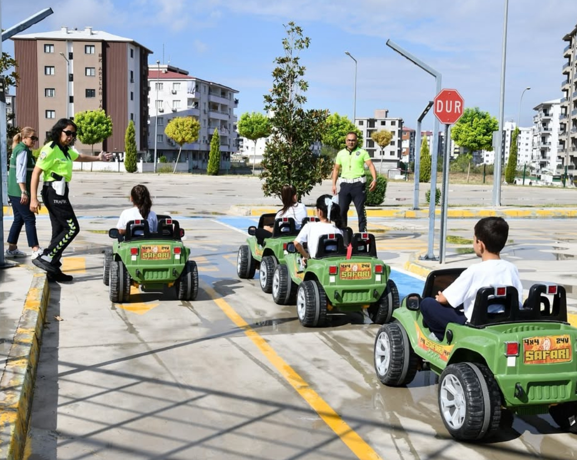 Osmaniye’de Miniklere Trafik Bilinci Aşılanıyor
