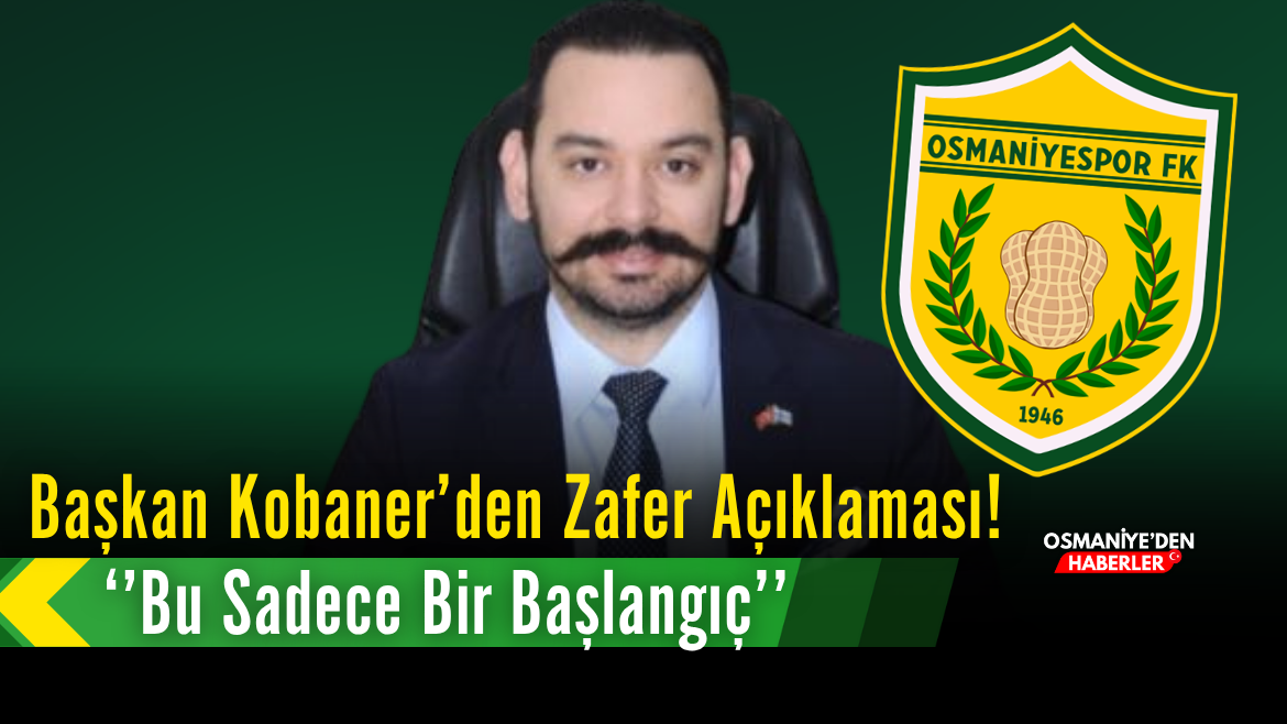 Osmaniyespor’dan Galibiyet Sonrası Mesaj