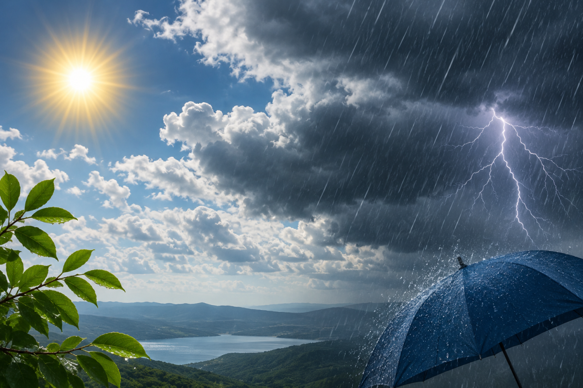 Meteoroloji'den Kuvvetli Yağış Uyarısı: Bazı Bölgelerde Sağanak Etkili Olacak